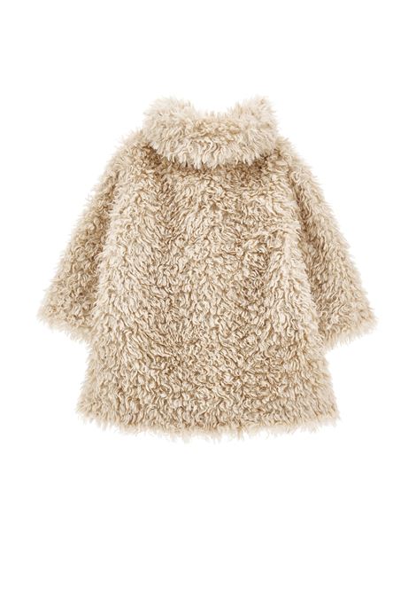 Cappotto in pelliccia sintetica MONNALISA KIDS | 17H104 8031029F
